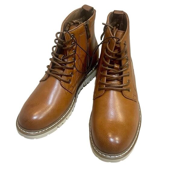 Steve Madden Men's Lightweight Lace-Up Broome Chukka Ankle Boots Size 9 New - Picture 1 of 7